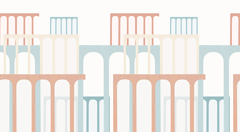 Papier peint arches Grec ARCADIE