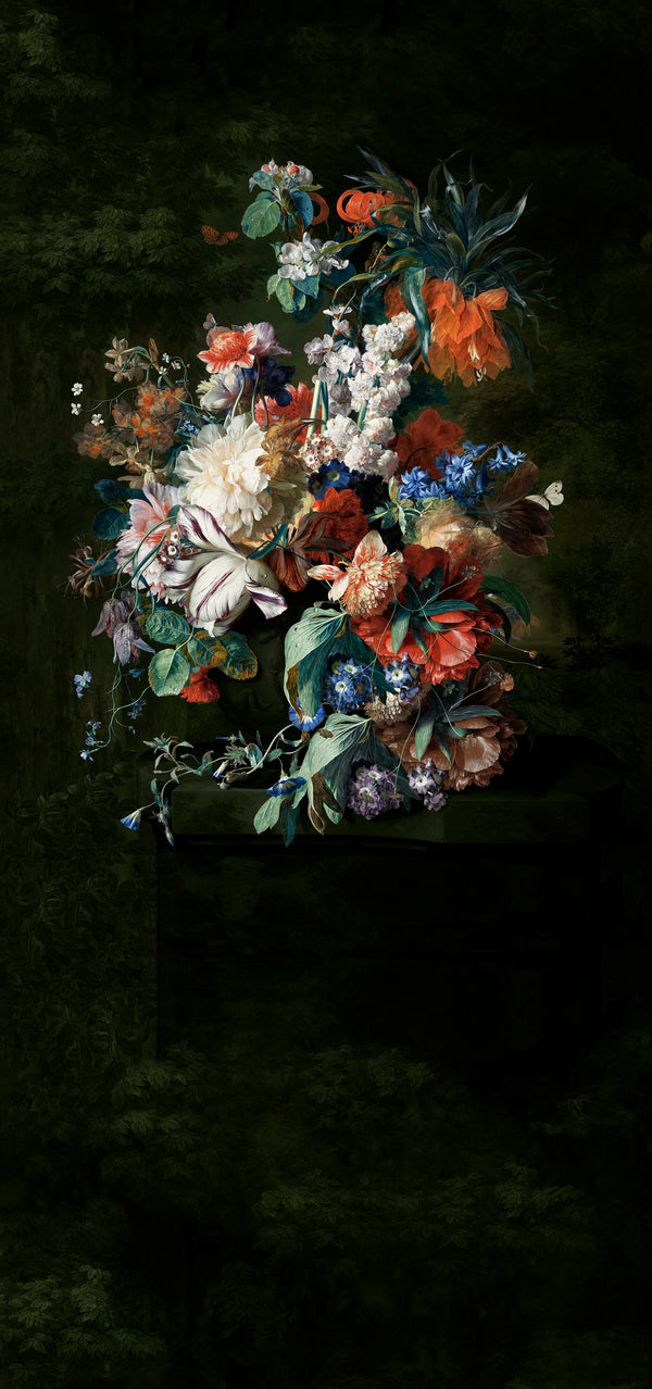 Papier peint fleurs Flemish Bouquet