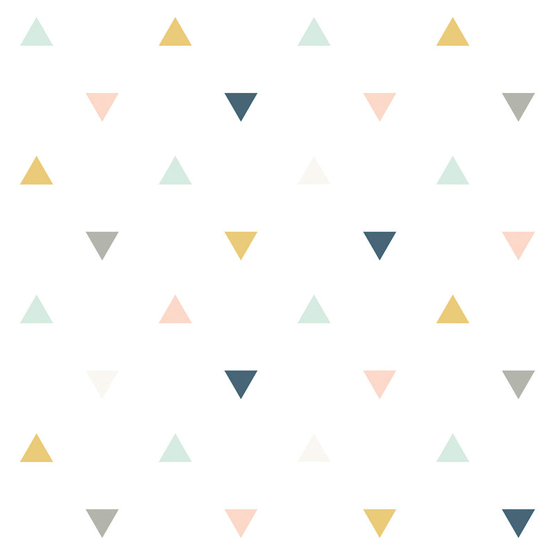 Papier Peint Géométrique Triangles