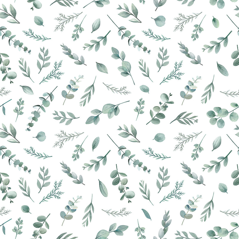 Papier Peint Feuillages vert