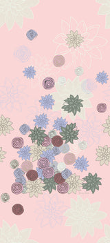 Papier Peint Fleurs à la folie