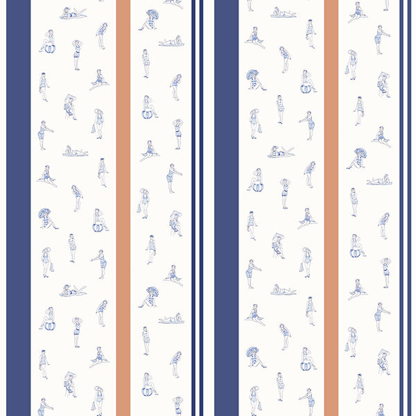 Papier peint panoramique Les Baigneuses