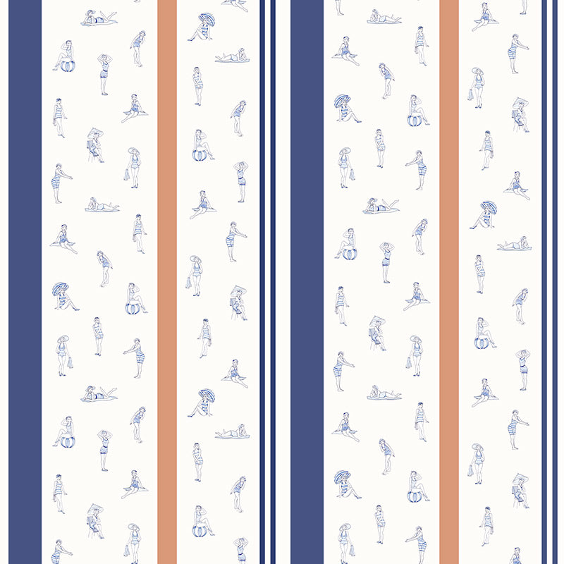 Papier peint panoramique Les Baigneuses