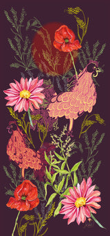 Papier Peint animaux - Coq