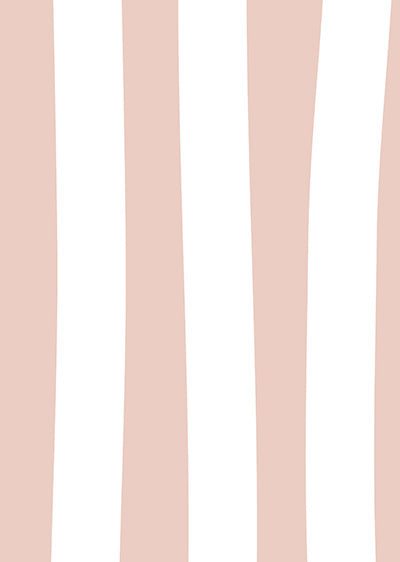 Echantillon papier peint panoramique Rayures Souples Rose