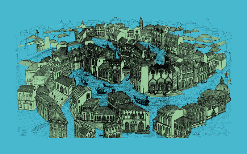 Papier peint La venise inachevée
