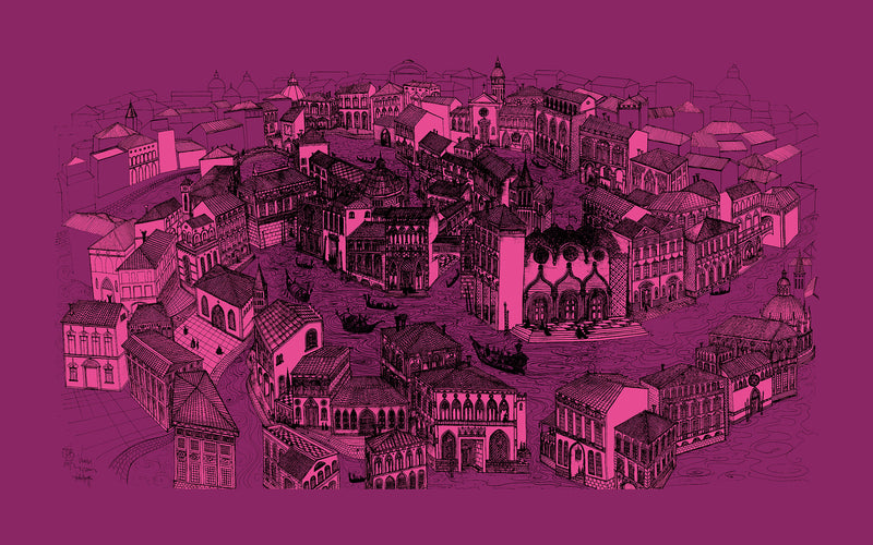 Papier peint La venise inachevée