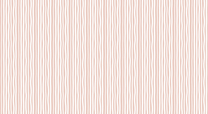 Papier peint panoramique Rayures Souples Rose