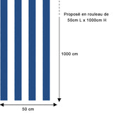 Papier peint rayures Marinière