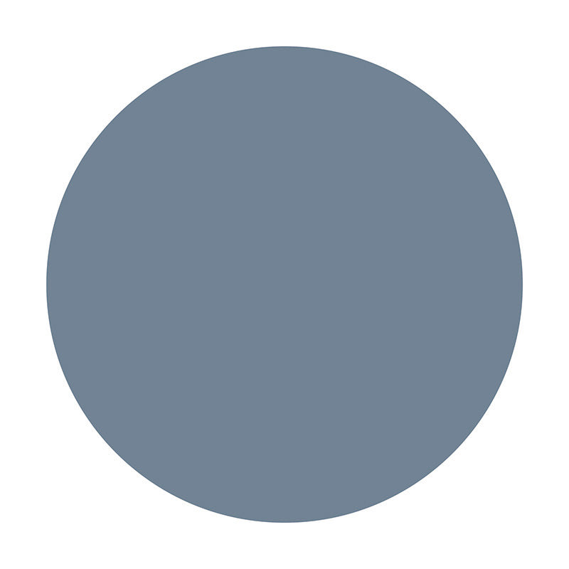 Papier Peint Adhésif Cercle - Bleu Gris