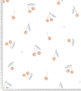 PAPIER PEINT ENFANT - BLUE CHERRY POP