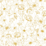 Papier Peint Fille Fleurs