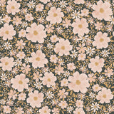 PAPIER PEINT ENFANT - LES FLEURS (FOND NUIT)