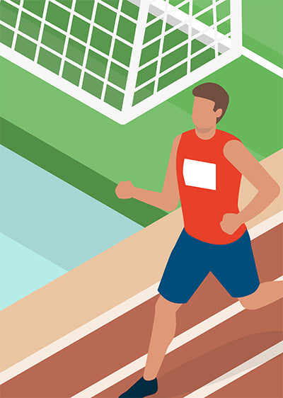 Echantillon papier peint panoramique papier peint panoramique Vive le Sport