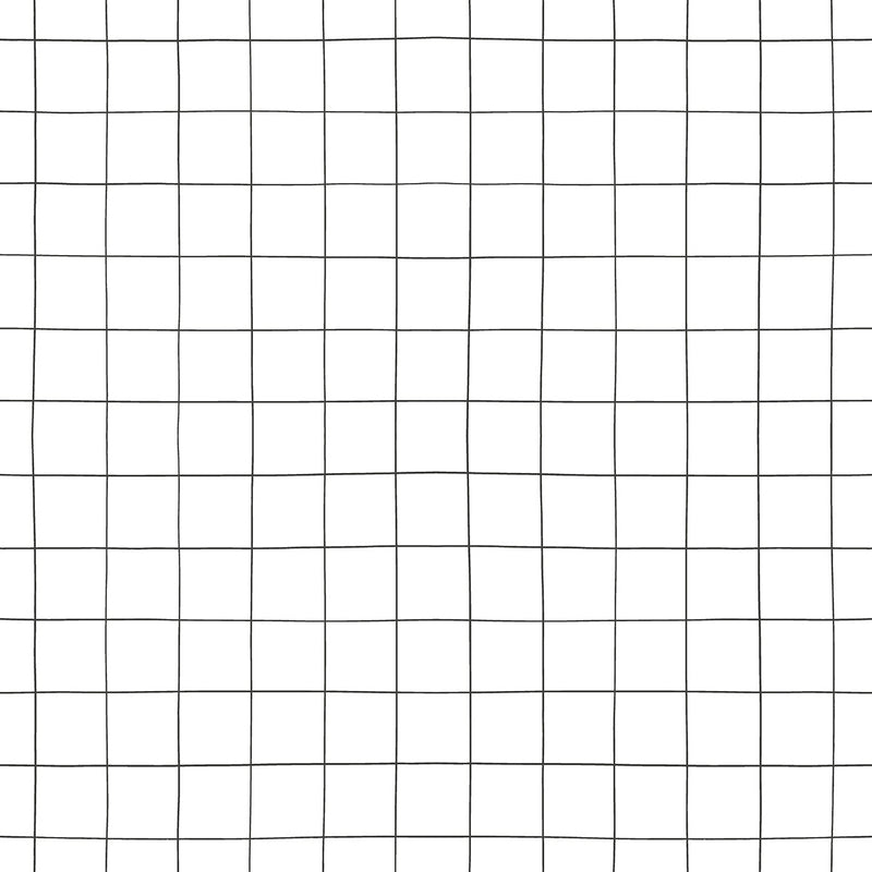 Papier peint Grille blanc