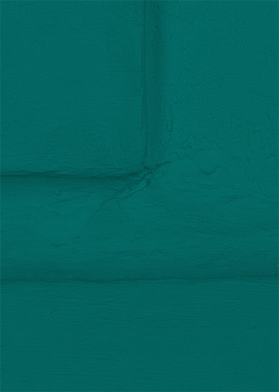 Echantillon papier peint panoramique plâtre Bas Relief Émeraude