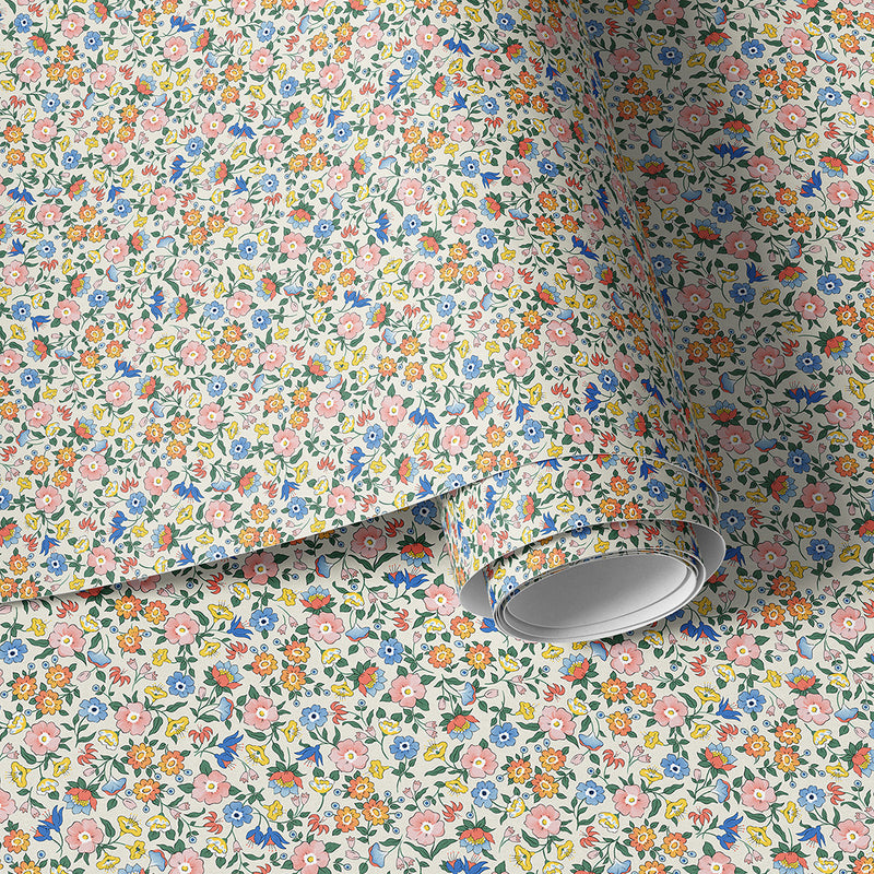 Papier peint panoramique motif Mille Fleurs