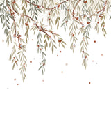 Papier peint panoramique fleurs - Eucalyptus Booming