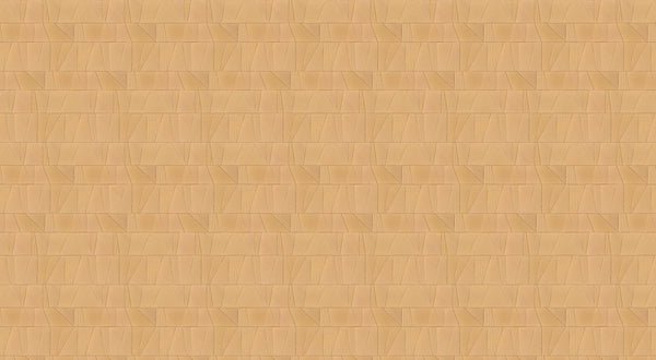 Papier peint panoramique plâtre Plaster Tiles Ocre