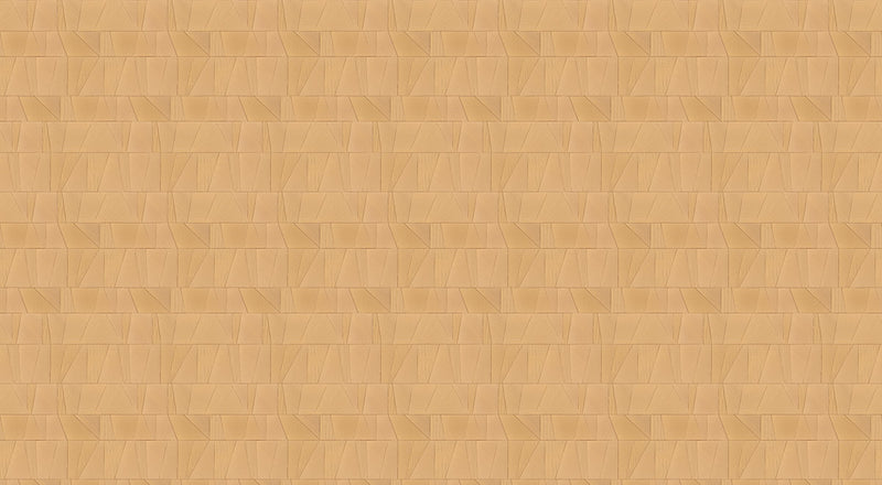 Papier peint panoramique plâtre Plaster Tiles Ocre