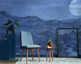 Papier peint montagne Fjord