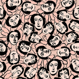 Papier peint Visage Abstrait