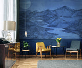 Papier peint montagne Fjord