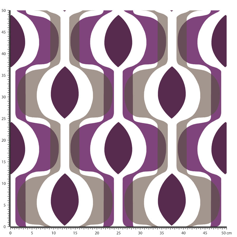 Papier peint année 70 Chroma