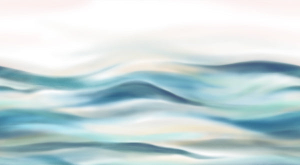 Papier peint panoramique Confluence Bleu