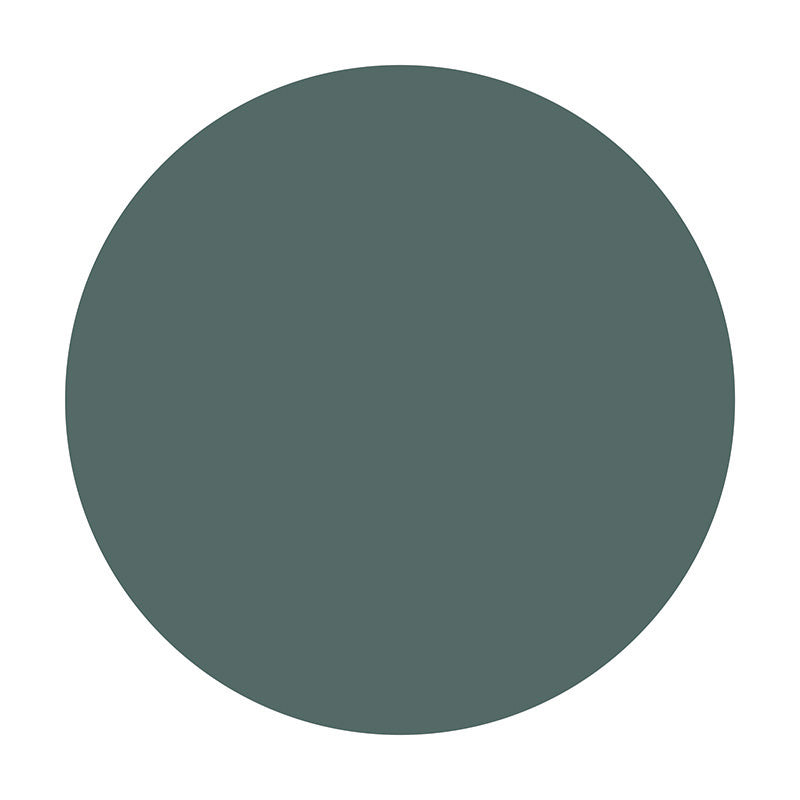 Papier Peint Adhésif Cercle - Vert de Gris