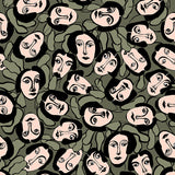 Papier peint Visage Abstrait