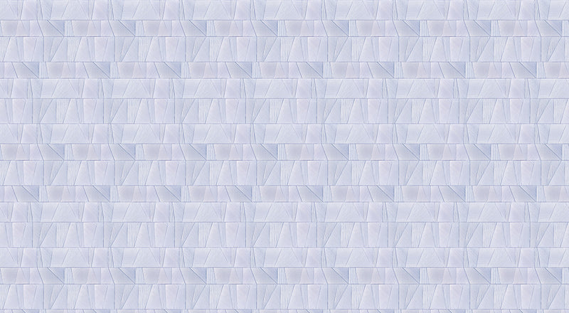 Papier peint panoramique plâtre Plaster Tiles Indigo