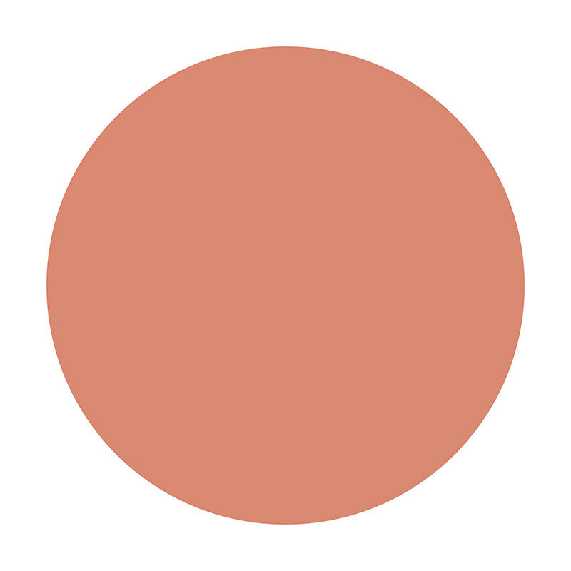 Papier Peint Adhésif Cercle - Corail