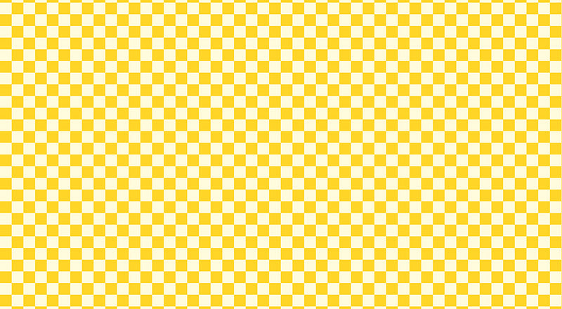 Papier peint panoramique Damier Classique Jaune