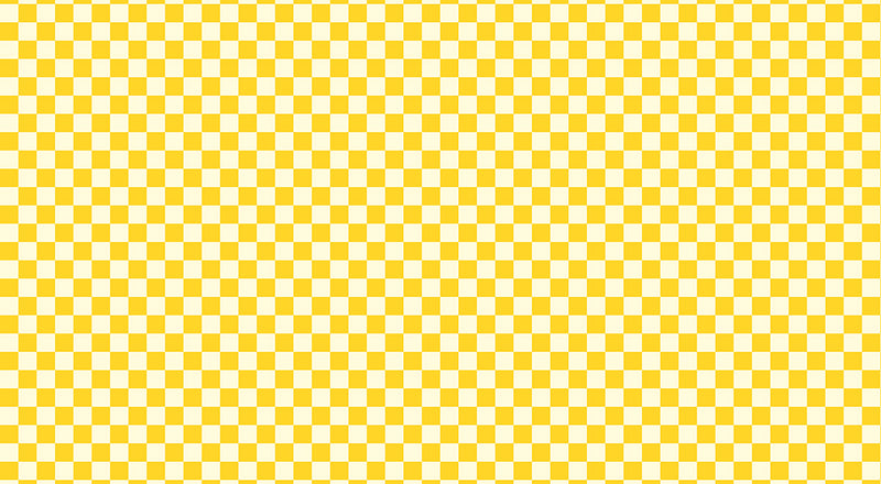 Papier peint panoramique Damier Classique Jaune