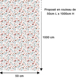 Papier peint Océan de fleurs