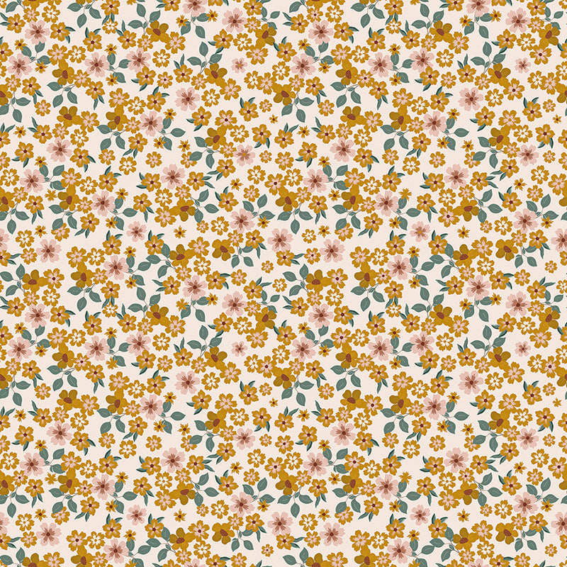 Papier peint fleurs - Inflorescence