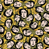 Papier peint Visage Abstrait