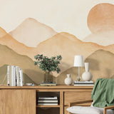 Papier peint panoramique montagne Sunny