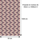 Papier peint Ondulation Coquine