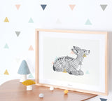 Papier Peint Géométrique Triangles