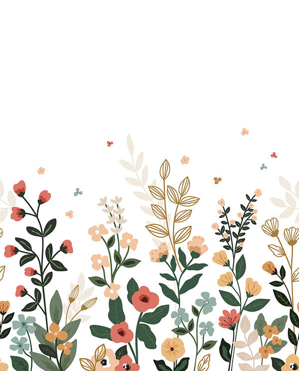 Papier peint panoramique fleurs -  Spring Blooming
