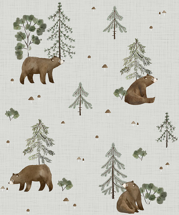 Papier peint animaux - Mountain & Bears