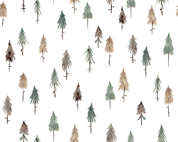 Papier peint nature - Pine Wood