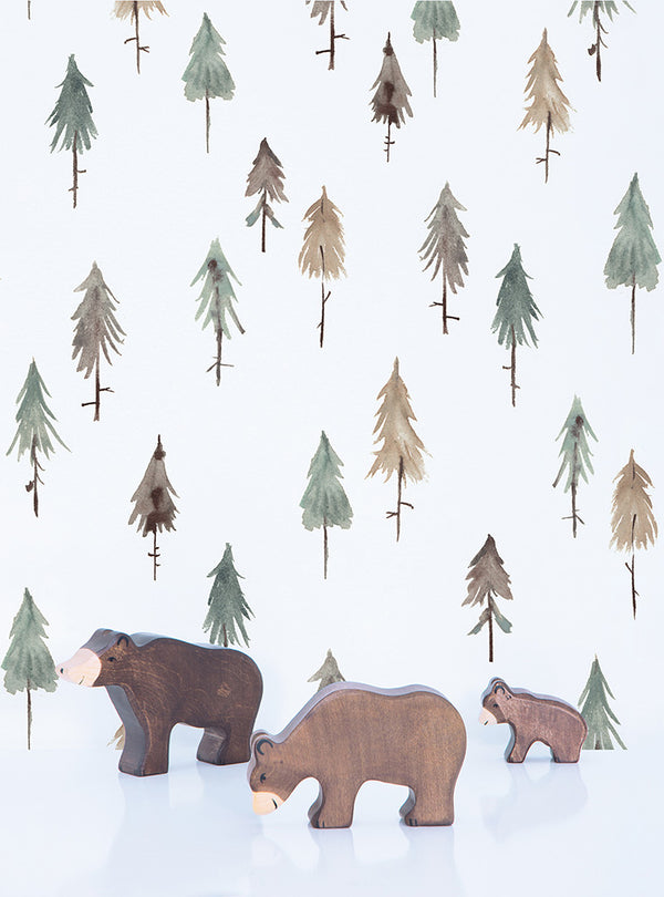 Papier peint nature - Pine Wood