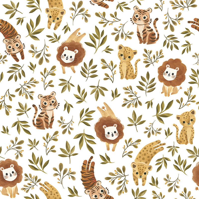 Papier peint animaux - Jungle Trio