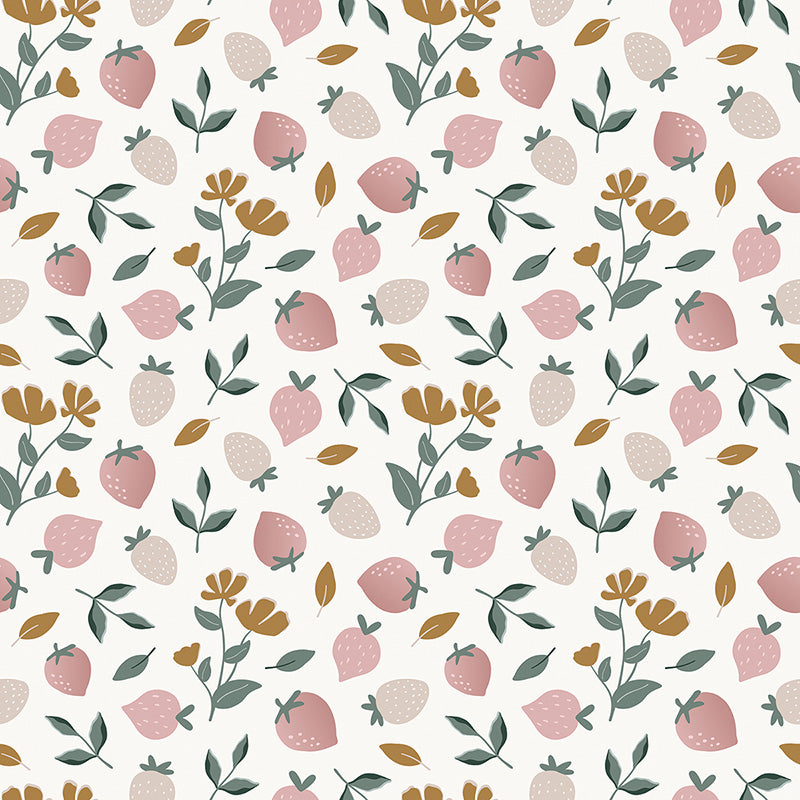 Papier peint nature - Strawberry Fields