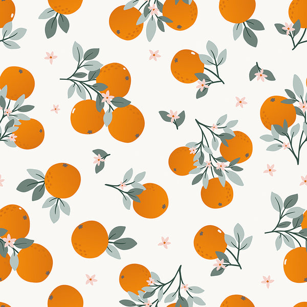 Papier peint nature - Tangerine