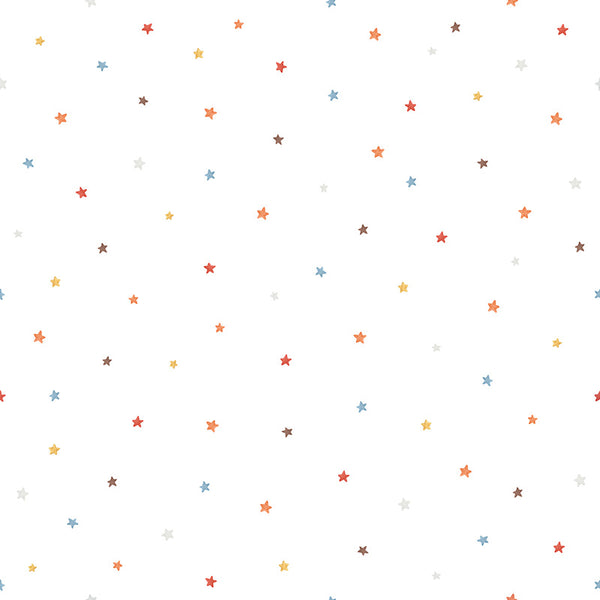 Papier peint géométrique - Stars Mix Colors