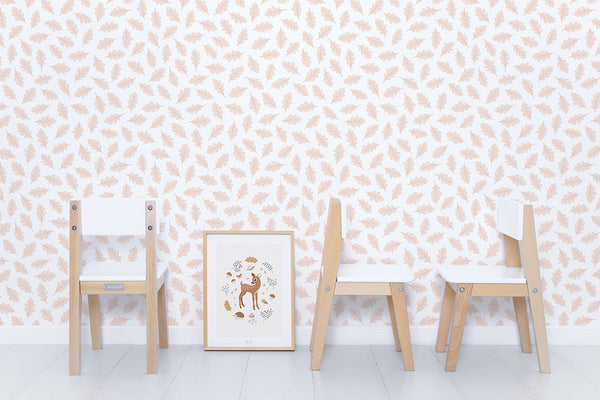 Papier peint nature - Oak Leaves